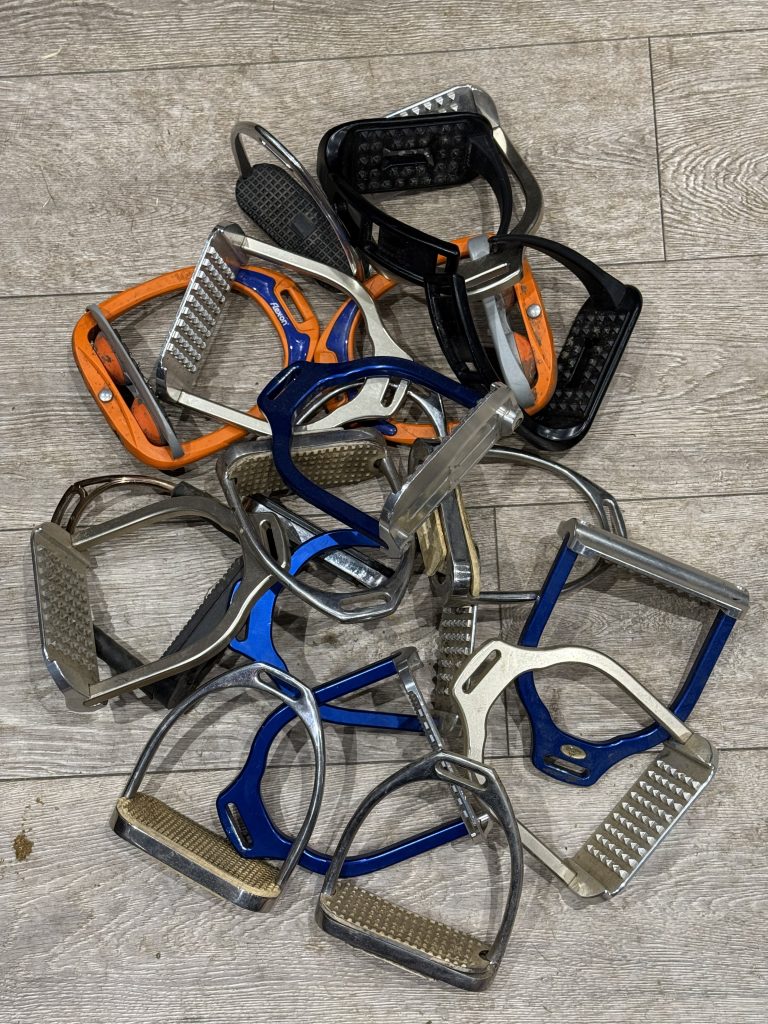 pile of stirrups